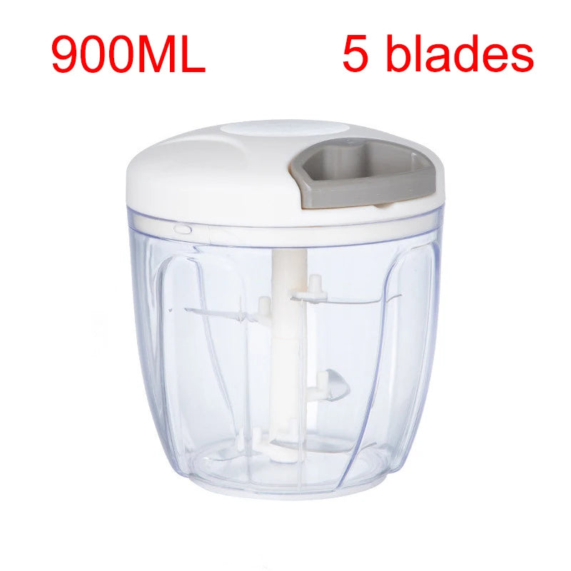 Manual Meat, Vegetable And Garlic Chopper