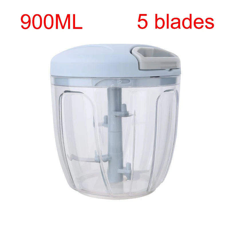 Manual Meat, Vegetable And Garlic Chopper