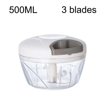 Manual Meat, Vegetable And Garlic Chopper